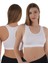 Kadın Kalın Askılı Pedsiz Sporcu Crop | S-M, L-Xl 1