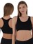 Kadın Kalın Askılı Pedsiz Sporcu Crop | S-M, L-Xl 1