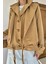 Camel Çift Katlı Kısa Ceket 3