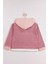 Kız Çocuk Orta Kalınlıkta P Nakışlı Kapşonlu Sweatshirt 2