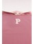 Kız Çocuk Orta Kalınlıkta P Nakışlı Kapşonlu Sweatshirt 3