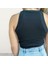 Halter Yaka Fitilli Kumaş Crop 2