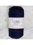 Loren Polyester Soft Macrame Koyu Lacivert El Örgü Ipi - LM030 - 34436 1
