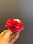 2 Renkli Kabartma Çiçek Kadın Broş Yaka Türban Iğnesi 7x7 cm 2