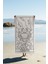 Modern Desenli Dijital Baskı Plaj Deniz Havlusu Peştamal 80X160 cm BRS034 1
