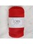 Loren Polyester Soft Macrame Kırmızı El Örgü Ipi - LM019 - 34432 1