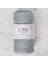 Loren Polyester Soft Macrame Açık Gri El Örgü Ipi - LM036 - 34441 1