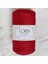 Loren Polyester Soft Macrame Koyu Kırmızı El Örgü Ipi - LM020 - 34433 1