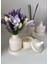 Dekoratif Standlı Vazo Mum Set 5