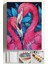 Sayılarla Boyama Çerçeveli Hobi Seti Numaralı Tuval Fırça Boya Dahil Kasnaklı 40X50 cm Flamingo 1