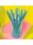 Turkuaz Karton Pipet 24 Adet 1