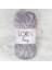 Loren Furry Gri El Örgü Ipi - RF006 - 34045 1