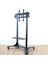 Tv Standı - Tekerli Tv Askısı - Hareketli Tv Standı - 32" - 65" Tv Ile Uyumlu - Metal - Siyah - Stvs1 3