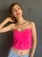 Pembe Askısız Lastikli Crop 1