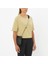 Short Relaxed Kadın Tişört Gray Green LC2680800 3