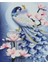 5D Elmas Boyama Seti – Tavus Kuşu-1 | 40x50 cm - Tuvale Gerili Diamond Painting Sayılarla Boyama Mozaik Tablo 2