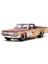 1:24 Looney Tunes 1967 Chevrolet El Camino Die Cast Model Araba ve Tazmanya Canavarı Figürü 3