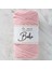 La Mia Boho Açık Pembe Büküm Makrome Ipi - L185 - 33998 1