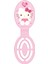 Sanrio Lisanslı Dikdörtgen Oval Ayna Tarak Hello Kitty 3