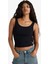 Slim Fit Dar Kesim Basic Düz Yuvarlak Yaka Fitilli Kaşkorse Atlet E5540AX25SM 3