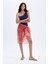 Regular Fit Desenli Vual Pareo-Fall in Love D2745AXNS 3