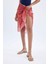 Regular Fit Desenli Vual Pareo-Fall in Love D2745AXNS 5