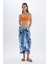 Regular Fit Desenli Vual Pareo-Fall in Love D2745AXNS 3