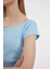 Coool Bodycon Vücuda Oturan Kayık Yaka Basic Düz Fitilli Kaşkorse Kısa Kollu Mini Elbise A7362AX24SM 5