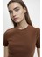 Coool Bodycon Vücudu Saran Bisiklet Yaka Fitilli Kaşkorse Kısa Kollu Mini Elbise C1503AX24SP 4