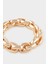 Kadın Kalın Zincir Gold Bileklik E6724AXNS 3
