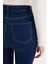 Jegging Yüksek Bel Bilek Boy Dar Paça Basic Düz Jean Pantolon 6