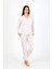Kadın Penye Uzun Kol Pijama Takım 2776 1