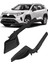 Kaput Kauçuk Şeridi Ön Cam Sileceği Yan Kapağı Uzatma Kapağı 53866-0R070 53867-0R070 Toyota Rav4 2019-2022 Için (Yurt Dışından) 1