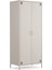 Pera Metal Elbise Dolabı, Soyunma Dolabı, Iki Kapılı, 80,50 x 50 x 189,50 cm 1