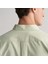 Erkek Yeşil Regular Fit Düğmeli Yaka Broadcloth Gömlek 6