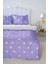 Mor Papatya Çift Kişilik Nevresim Takımı Pamuklu 2
