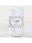 Soft Star Makrome İpi Gümüş Simli Beyaz RM10 1
