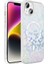 iPhone 15 Plus Uyumlu Kılıf Folk M-Safe Şarj Özellikli Şeffaf Desenli Fiyonk 3