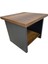 Standart Sehpa 50*50 cm Barok - Antrasit 2