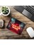 Kırmızı Neon Hustle Mode Yazılı Mousepad - 19X23 cm 2 mm Dikdörtgen Ithal Baskılı Mouse Pad 6