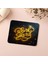 Sarı Cursive Fontlu Işıklı Mouse Pad Tasarımı - 19X23 cm 2 mm Dikdörtgen Ithal Baskılı Mouse Pad 5