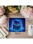 Mavi Işıklarla Think Big 3D Mouse Pad - 19X23 cm 2 mm Dikdörtgen Ithal Baskılı Mouse Pad 1