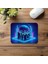 Mavi Işıklarla Think Big 3D Mouse Pad - 19X23 cm 2 mm Dikdörtgen Ithal Baskılı Mouse Pad 4