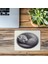 Gri Zeminli Yatmış Kedi Mouse Pad - 19X23 cm 2 mm Dikdörtgen Ithal Baskılı Mouse Pad 3