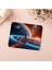 Mor Nebula Üzerinde Yüzen Astronot Mousepad - 19X23 cm 2 mm Dikdörtgen Ithal Baskılı Mouse Pad 5