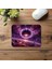 Mor Renkli Portal ve Asteroitli Mousepad - 19X23 cm 2 mm Dikdörtgen Ithal Baskılı Mouse Pad 4