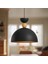 Stellara Ahşap Boncuk Detaylı Tekli Sarkıt Aydınlatma, Metal Sıvama, Ev, Ofis, Cafe, Restoran Avizeleri, E27 Duy 2