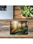 Sabah Işığında Yaprak ve Damla Mousepad - 19X23 cm 2 mm Dikdörtgen Ithal Baskılı Mouse Pad 3