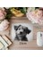 Fluffy Puppy Karakalem Çizimli Mouse Pad - 19X23 cm 2 mm Dikdörtgen Ithal Baskılı Mouse Pad 1