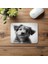 Fluffy Puppy Karakalem Çizimli Mouse Pad - 19X23 cm 2 mm Dikdörtgen Ithal Baskılı Mouse Pad 4